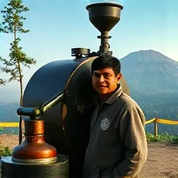 Penyangrai Kopi Lereng
