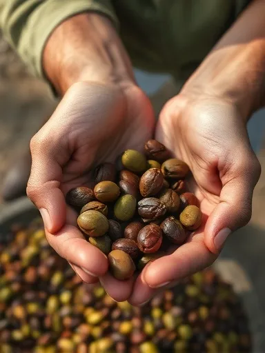 Biji kopi dari petani Turgo