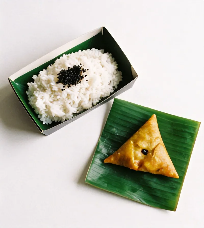 Pilihan menu nasi box dan lumpia