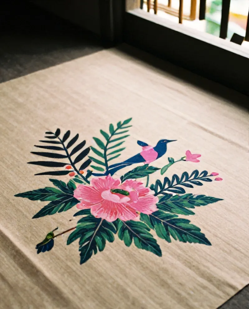 Kain batik tulis motif Buketan