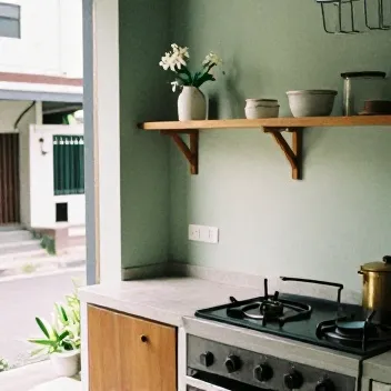Dapur bersama Wisma Melati