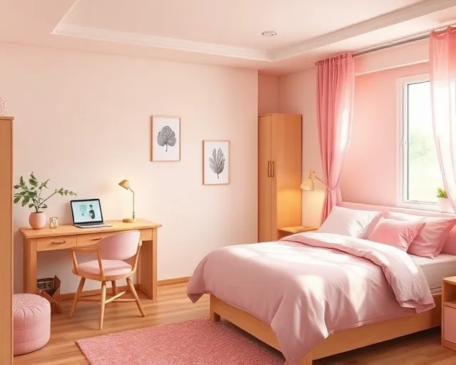 Kamar kos putri Wisma Melati