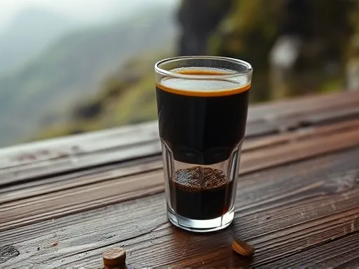Segelas kopi tubruk