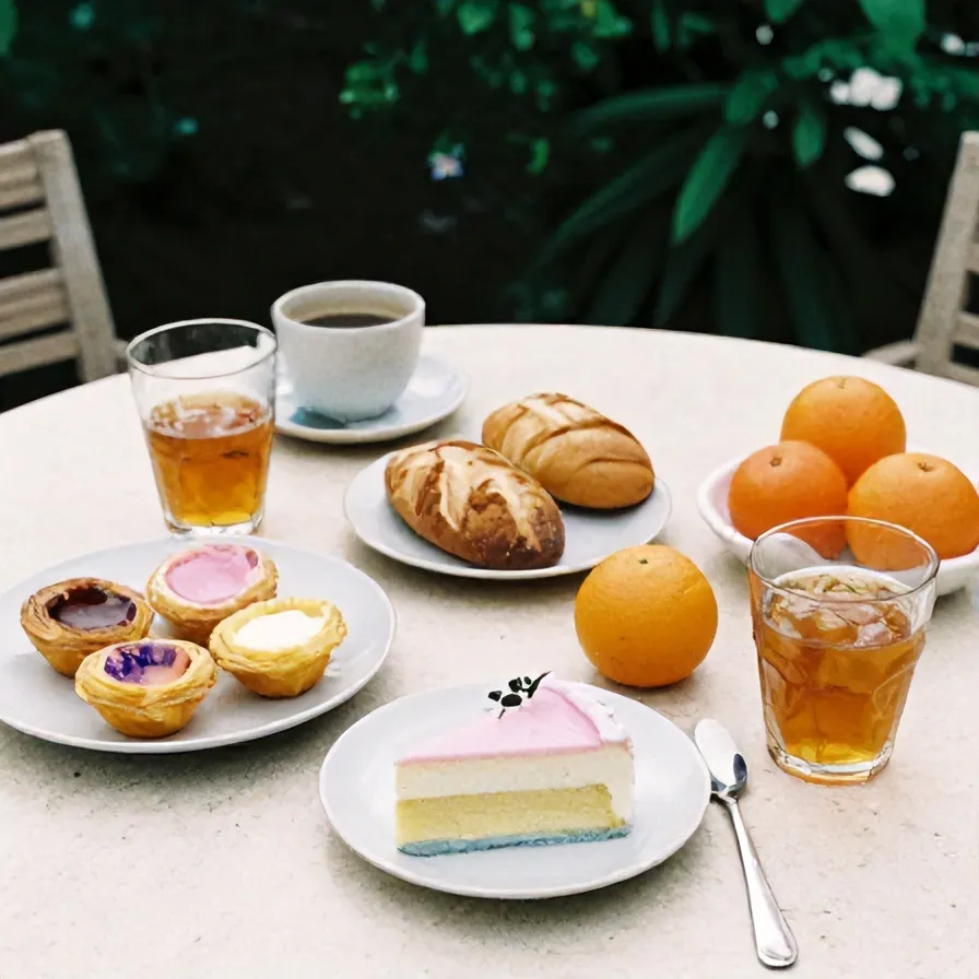 Breakfast on the terrace