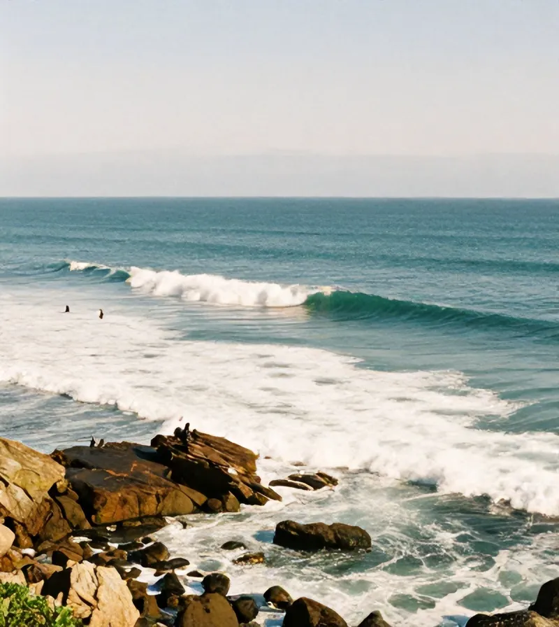 The surf break at Ribeira d'Ilhas