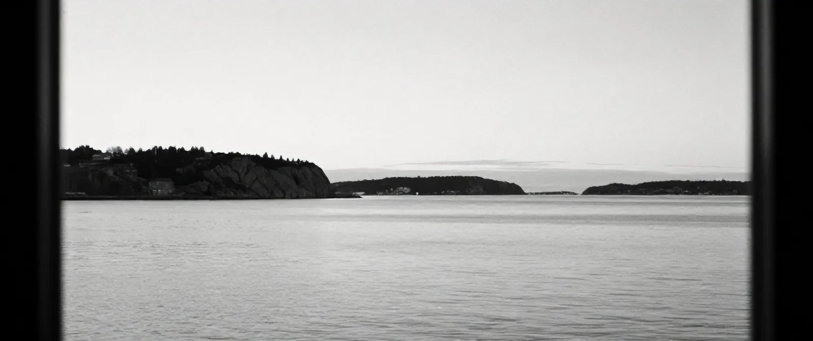Riddarfjärden and the Södermalm cliffs in low winter light