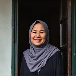 Bu Ratna, pemilik Wisma Melati