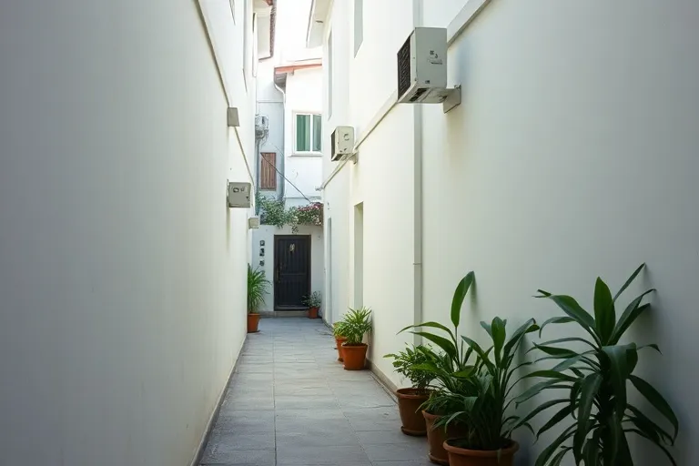 Gang menuju Wisma Melati