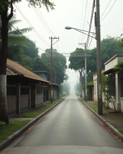 Jalan kaki menuju stasiun