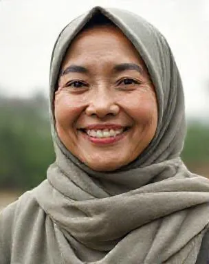 Bu Ratna, pengelola Wisma Melati