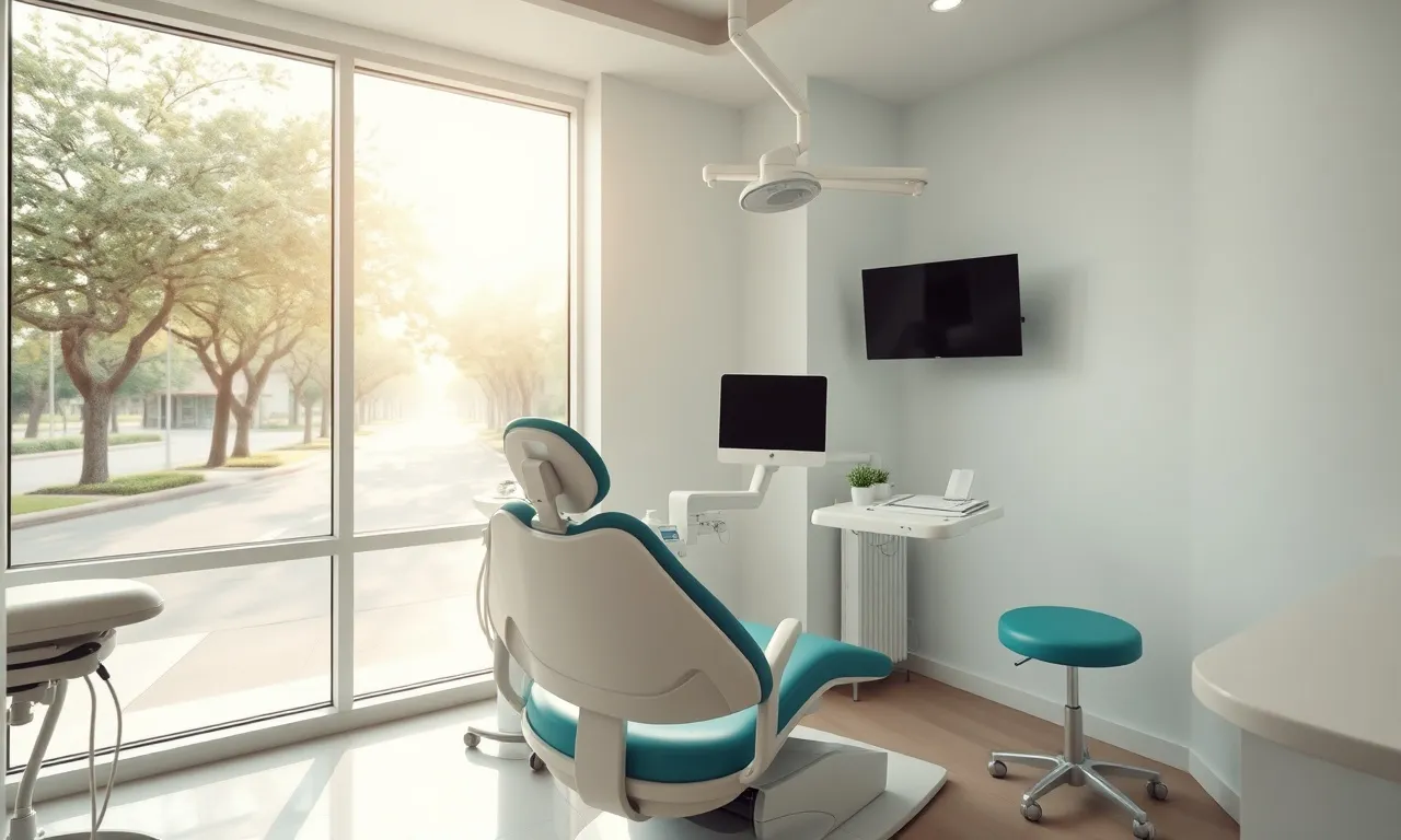 Ruang periksa Klinik Senyum Seri