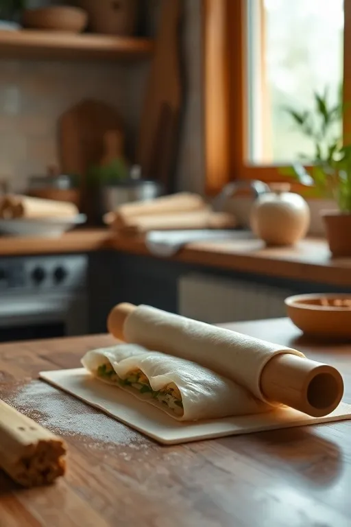 Menggulung lumpia