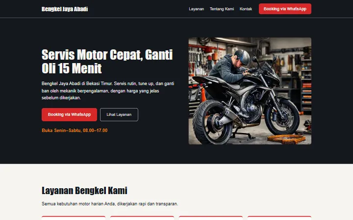 Bengkel Bekasi