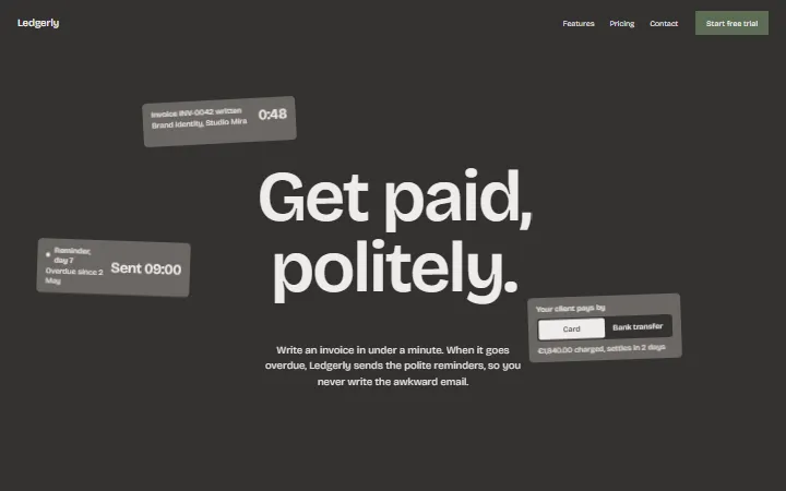 Invoicing app