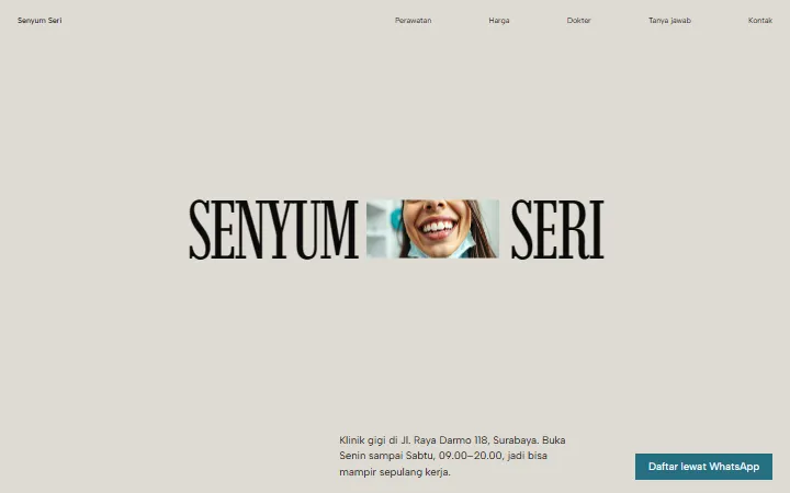 Klinik Gigi Senyum Seri