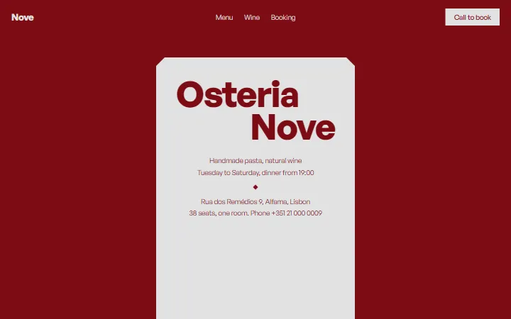 Osteria Nove