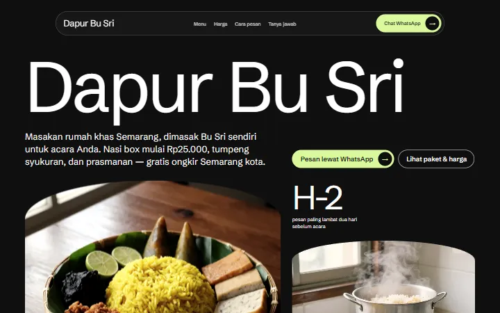 Dapur Bu Sri